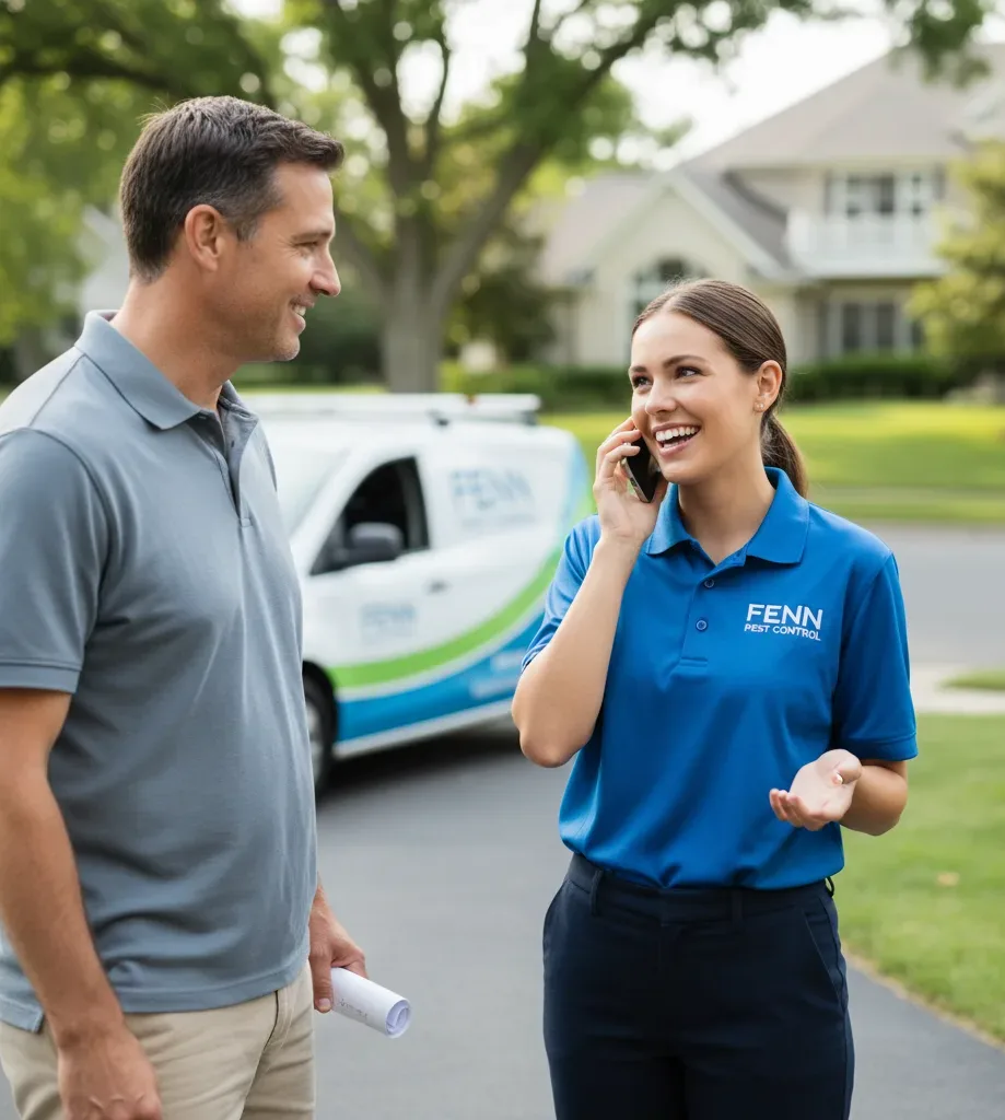 Fenn Pest Control customer support in Garrett
